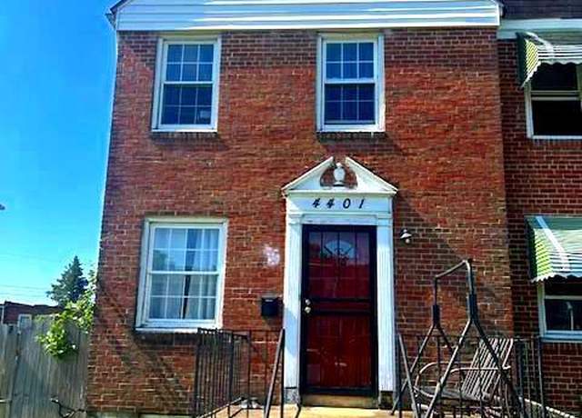 Property at 4401 Parkton St, Baltimore, MD 21229, 3 beds, 3 baths