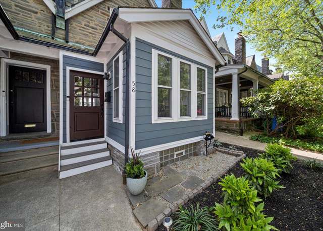 Property at 58 E Abington Ave, Philadelphia, PA 19118, 3 beds, 1.5 baths
