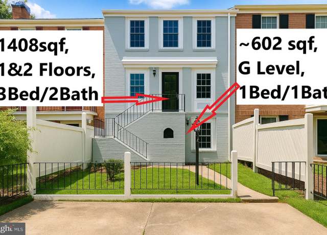 Property at 7950 Central Park Cir, Alexandria, VA 22309, 4 beds, 3 baths