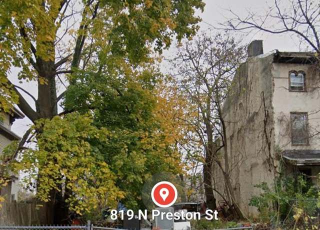 Property at 819 N Preston St, Philadelphia, PA 19104