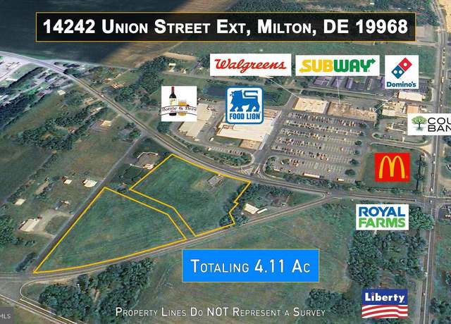 Property at 14242 Union Street Ext, Milton, DE 19968