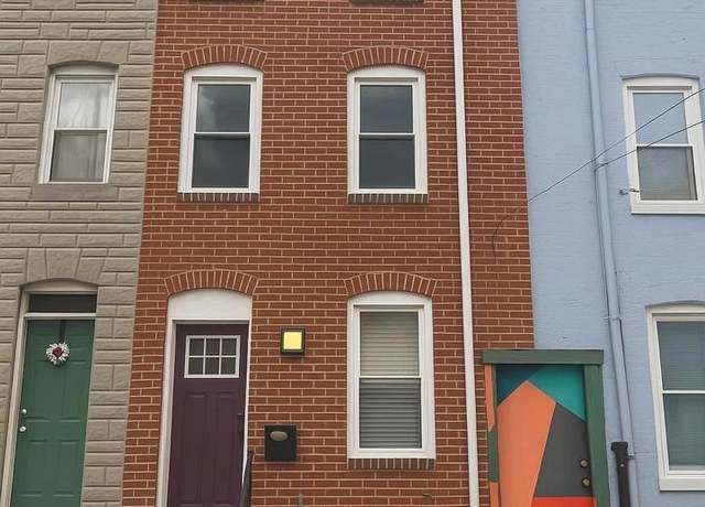 Property at 115 S Regester St, Baltimore, MD 21231, 4 beds, 2.5 baths