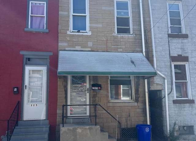 Property at 323 Moss St, Reading, PA 19604, 3 beds, 1 bath