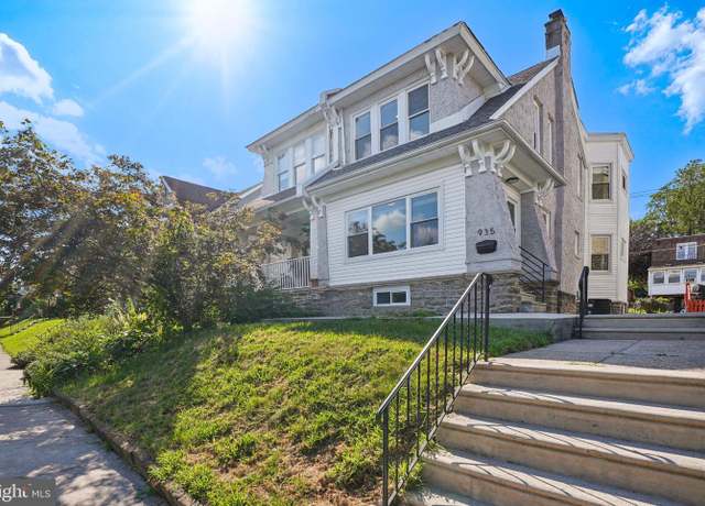 Property at 935 E Rittenhouse St, Philadelphia, PA 19138, 3 beds, 3 baths