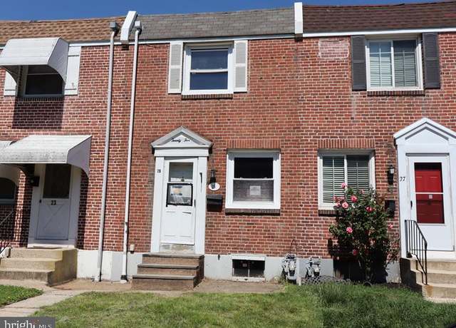 Property at 25 Rosemont Ave, Norristown, PA 19401, 2 beds, 1.5 baths