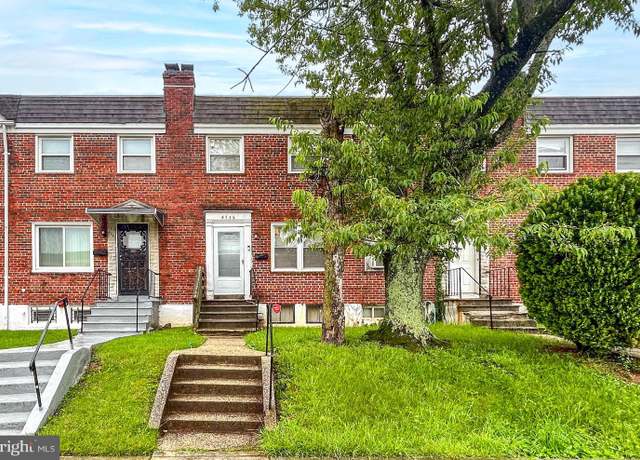 Property at 4735 Chatford Ave, Baltimore, MD 21206, 2 beds, 1 bath