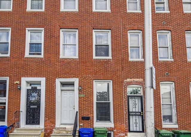 Property at 1315 N Eden St, Baltimore, MD 21213, 3 beds, 2 baths