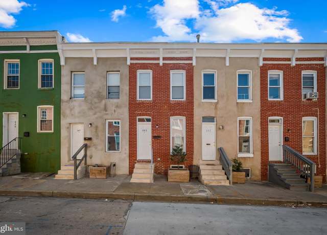 Property at 445 Pitman Pl, Baltimore, MD 21202, 3 beds, 1.5 baths