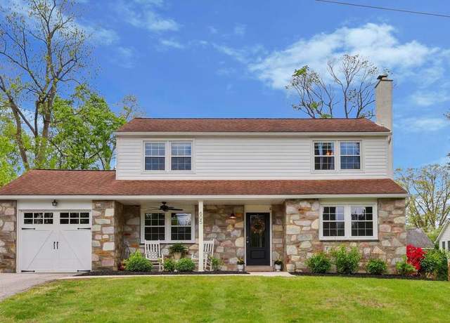 Property at 605 Randolph Ave, Fort Washington, PA 19034, 4 beds, 2 baths