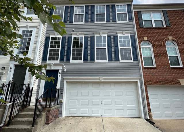 Property at 63 Inkberry Cir, Gaithersburg, MD 20877, 3 beds, 3.5 baths