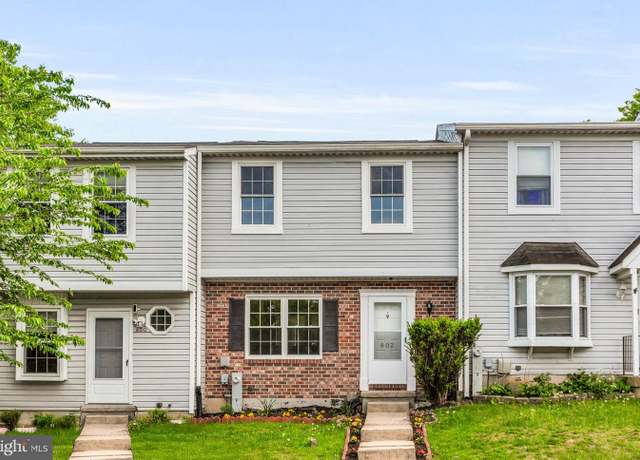 Property at 802 Sleepy Hollow Ct, Edgewood, MD 21040, 3 beds, 2.5 baths