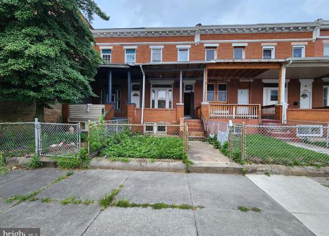 Property at 2006 N Washington St, Baltimore, MD 21213, 3 beds, 1 bath
