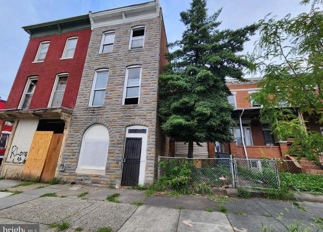 Property at 2002 N Washington St, Baltimore, MD 21213, 4 beds, 3 baths