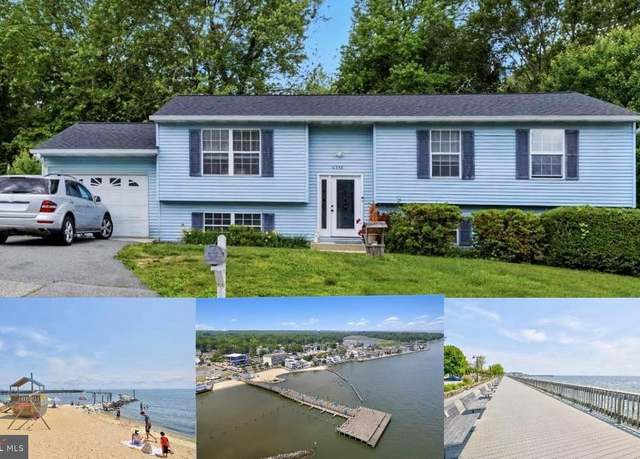 Property at 6548 10th St, Chesapeake Beach, MD 20732, 5 beds, 3 baths