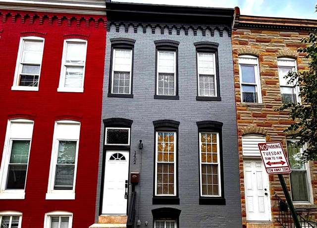 Property at 1402 W Saratoga St, Baltimore, MD 21223, 4 beds, 3 baths