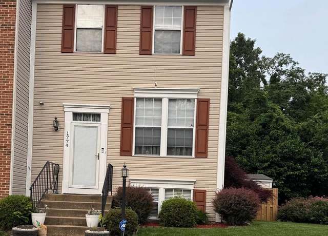 Property at 1774 Wigglesworth Way, Woodbridge, VA 22191, 4 beds, 3.5 baths