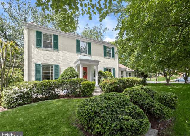 Property at 5801 Searl Ter, Bethesda, MD 20816, 5 beds, 3.5 baths