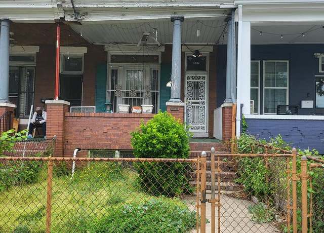 Property at 2036 N Washington St, Baltimore, MD 21213, 3 beds, 1.5 baths