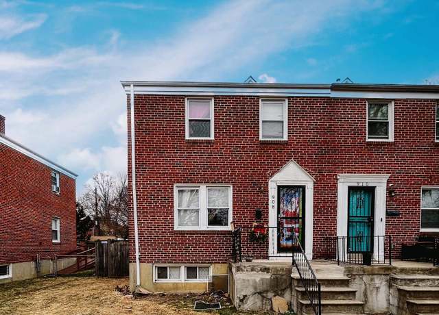 Property at 908 Dartmouth Rd, Baltimore, MD 21212, 5 beds, 2.5 baths