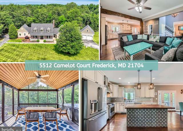 Property at 5512 Camelot Ct, Frederick, MD 21704, 5 beds, 5.5 baths