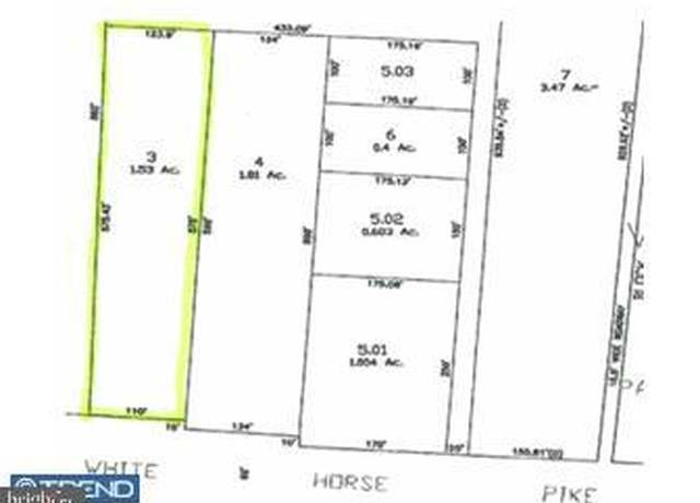 Property at 196 White Horse Pike, Atco, NJ 08004