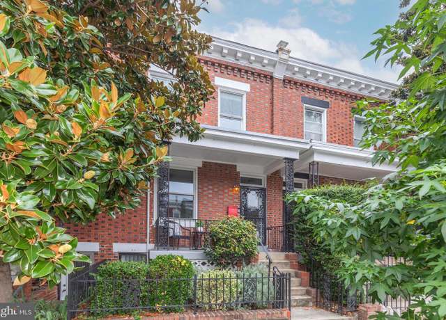 Property at 1617 V St NW, Washington, DC 20009, 3 beds, 1.5 baths