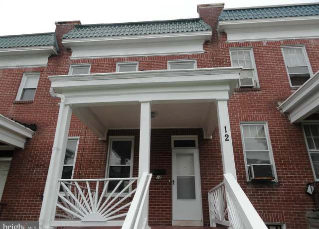 Property at 12 S Tremont Rd, Baltimore, MD 21229, 4 beds, 1.5 baths