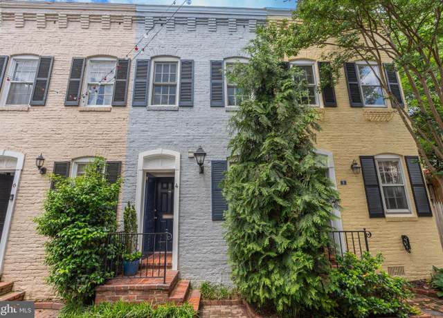 Property at 4 Pomander Walk NW, Washington, DC 20007, 2 beds, 1 bath