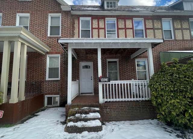 Property at 3313 Burleith Ave, Baltimore, MD 21215, 3 beds, 1 bath