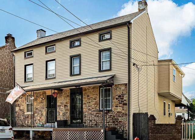 Property at 313 High St, Phoenixville, PA 19460, 3 beds, 1.5 baths