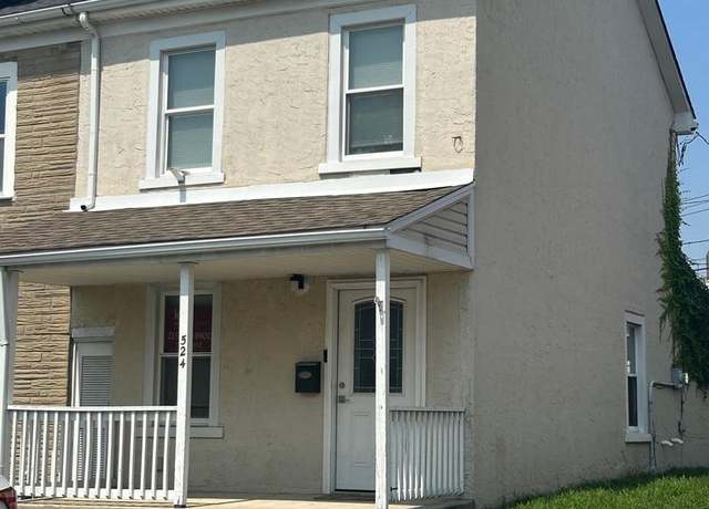 Property at 524 Harry St, Conshohocken, PA 19428, 3 beds, 1 bath