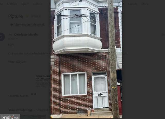 Property at 1515 N 60th St, Philadelphia, PA 19151, 2 beds, 1 bath
