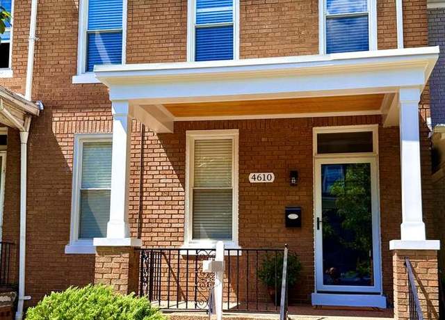Property at 4610 9th St NW, Washington, DC 20011, 4 beds, 3 baths