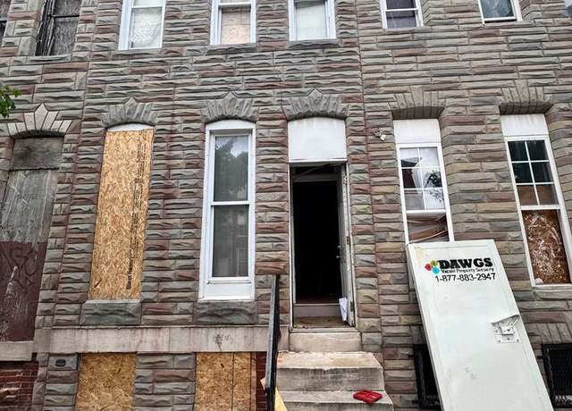 Property at 328 S Payson St, Baltimore, MD 21223, 3 beds, 1 bath