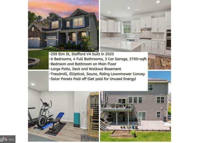 Property at 209 Elm St, Stafford, VA 22554, 6 beds, 4 baths