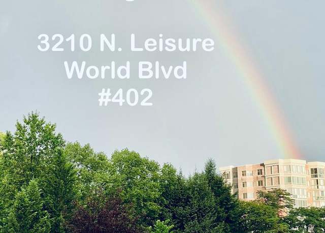 Property at 3210 N Leisure World Blvd N #402, Silver Spring, MD 20906, 2 beds, 2 baths