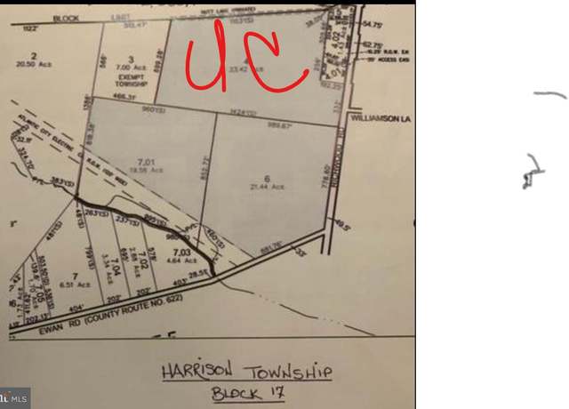 Property at B. 17 L.6&7.01 Richwood Rd, Mullica Hill, NJ 08061