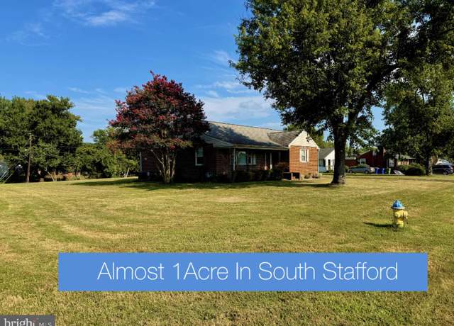 Property at 816 Culpeper St, Fredericksburg, VA 22405, 3 beds, 1.5 baths