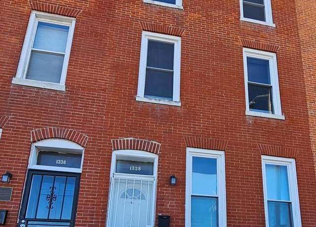 Property at 1338 N Fremont Ave N, Baltimore, MD 21217, 3 beds, 1.5 baths