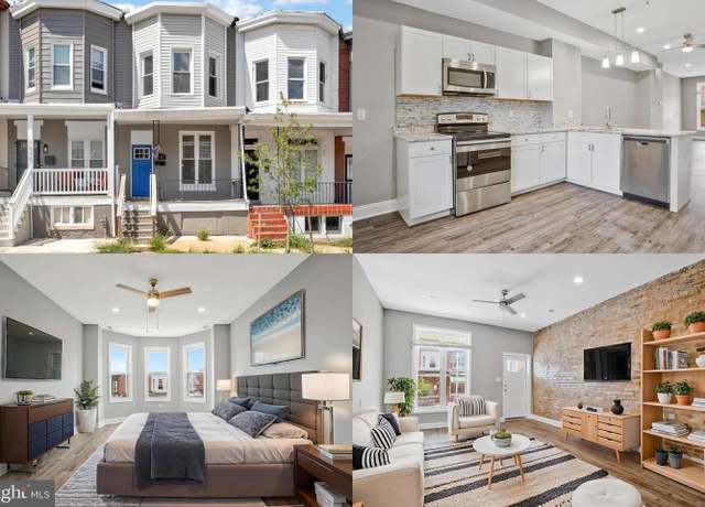 Property at 1642 N Bentalou St, Baltimore, MD 21216, 2 beds, 3.5 baths