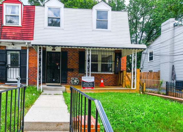 Property at 7619 Barlowe Rd, Landover, MD 20785, 3 beds, 1.5 baths