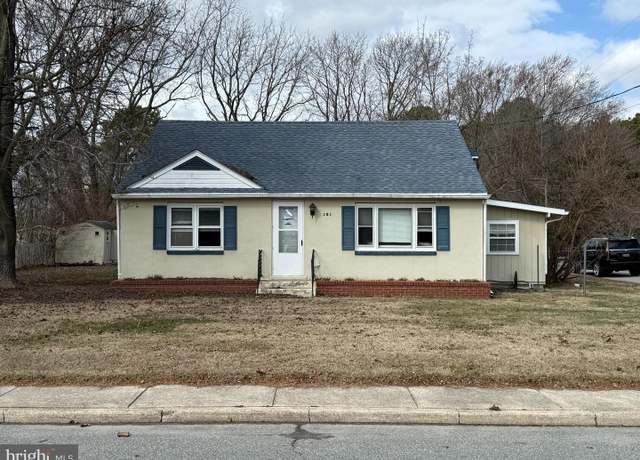 Property at 101 Lowber St, Frederica, DE 19946, 3 beds, 1 bath