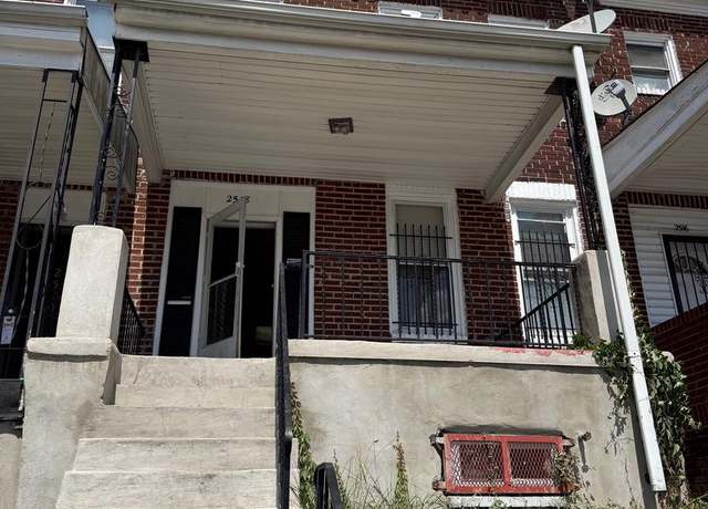 Property at 2518 W Franklin St, Baltimore, MD 21223, 4 beds, 1.5 baths