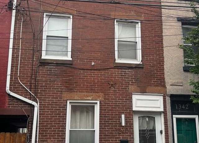 Property at 1340 E Oxford St, Philadelphia, PA 19125, 3 beds, 1.5 baths
