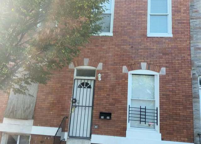 Property at 2609 Fayette St W, Baltimore, MD 21223, 3 beds, 1.5 baths