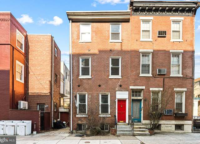 Property at 1537 Lombard St, Philadelphia, PA 19146, 2 beds, 2 baths