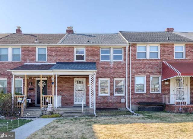 Property at 1331 Pentwood Rd, Baltimore, MD 21239, 3 beds, 1.5 baths