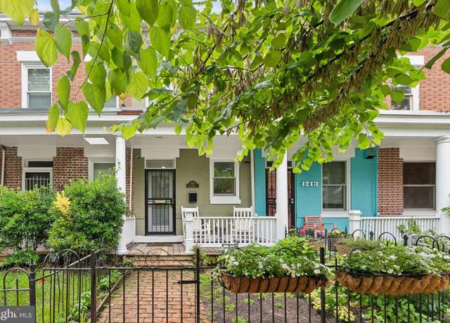 Property at 1215 Walter St SE, Washington, DC 20003, 2 beds, 1 bath