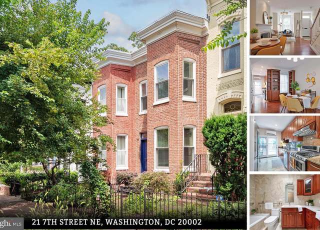 Property at 21 7th St NE, Washington, DC 20002, 2 beds, 2.5 baths