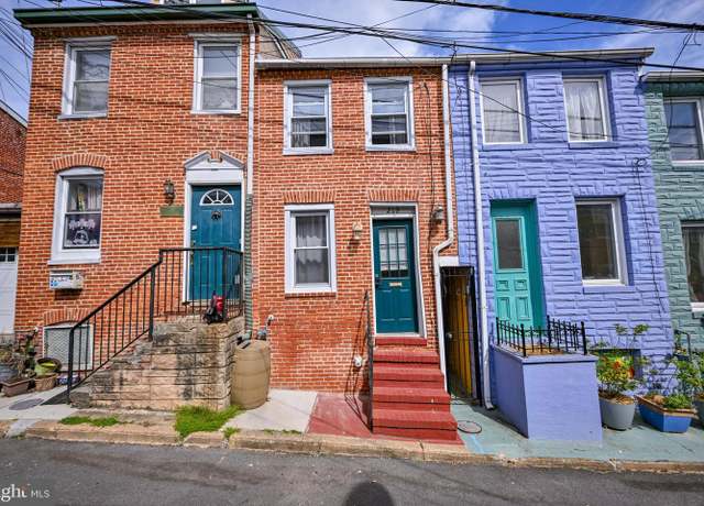Property at 219 Chapel St, Baltimore, MD 21231, 1 bed, 1 bath